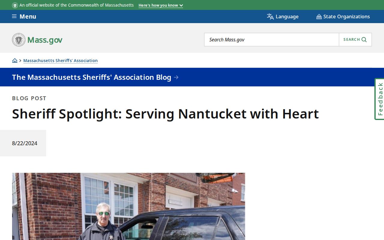 Massachusetts profile explaining Nantucket incarceration through Barnstable County